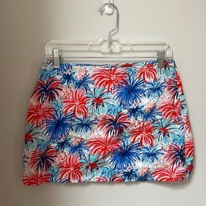 Lilly Pulitzer Tate skirt style #20279 Feelin Sparks size 6 VGUC